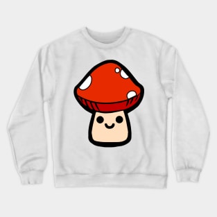 Cute Mushroom Crewneck Sweatshirt